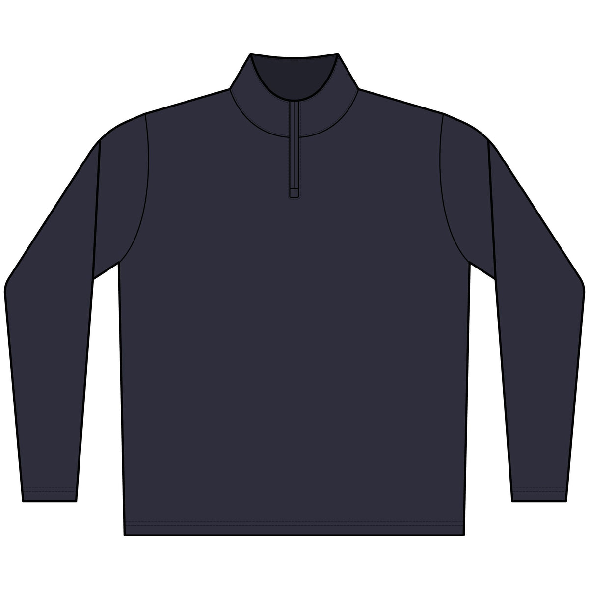Sample AllPro Men's Pro-Lock Performance Quarter-Zip Pullover