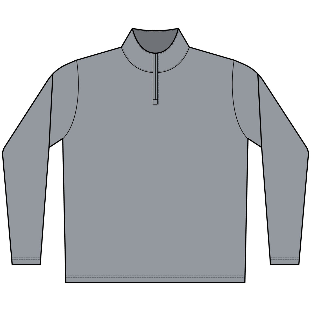 Sample AllPro Men's Pro-Lock Performance Quarter-Zip Pullover