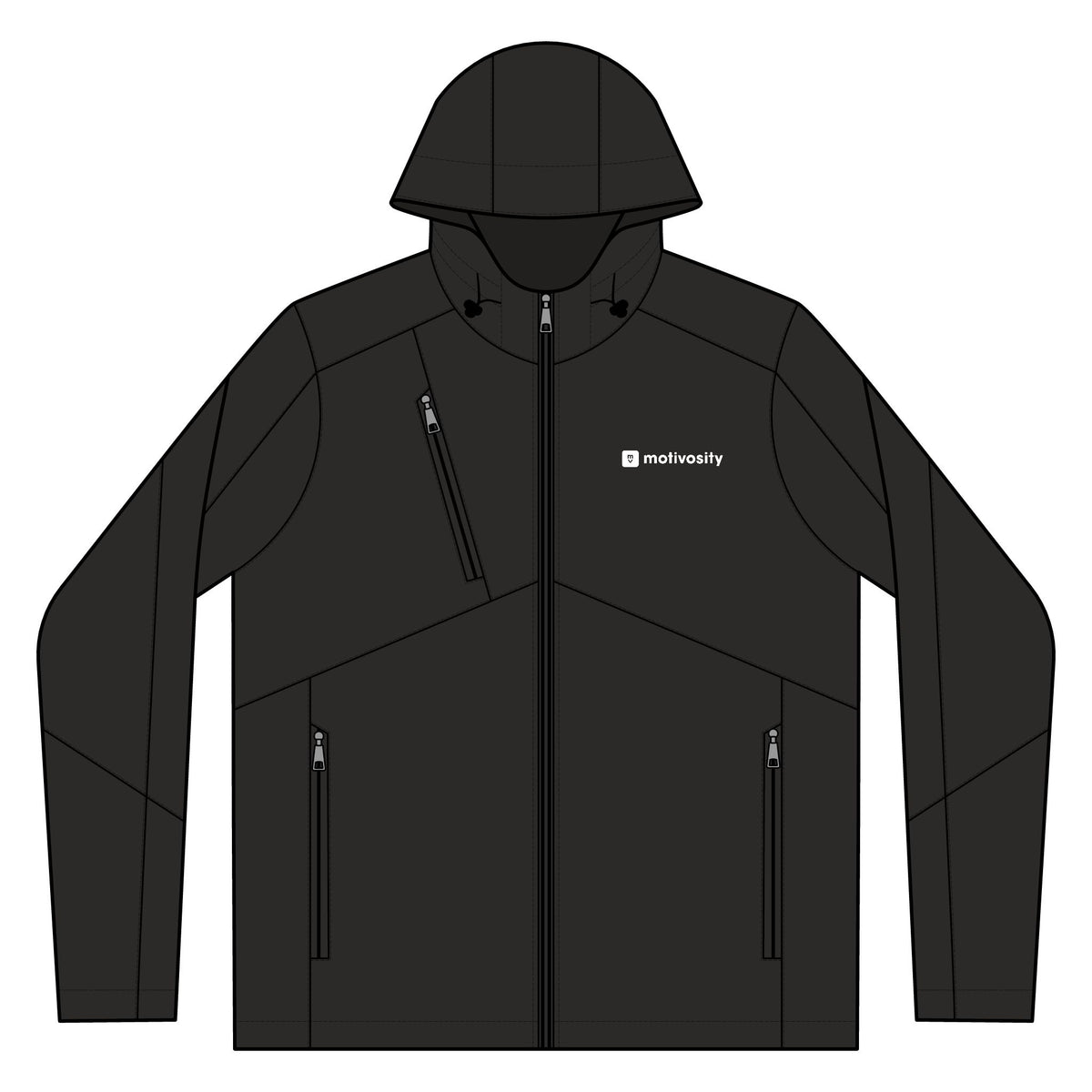 Sample Eddie Bauer Hooded Soft Shell Parka