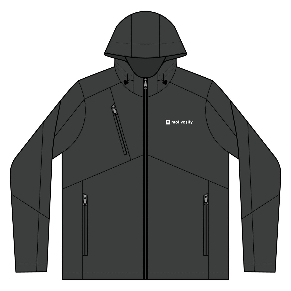 Sample Eddie Bauer Hooded Soft Shell Parka