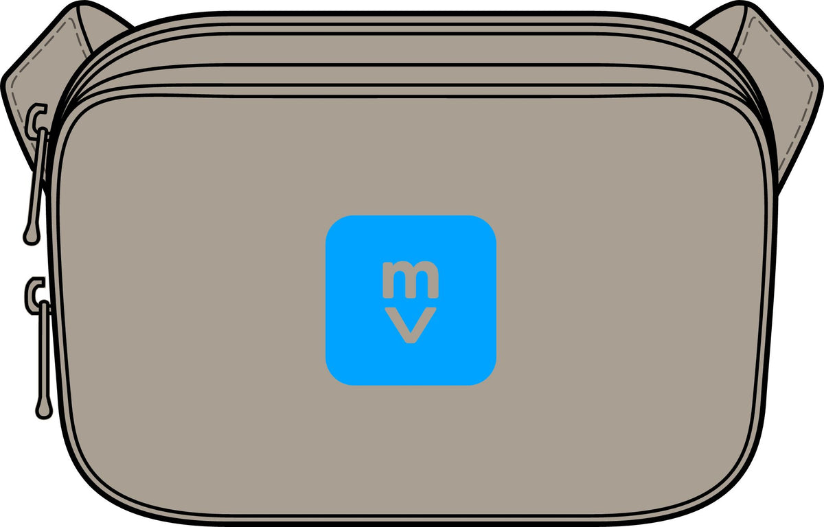 Sample Matte Dual-Compartment Crossbody