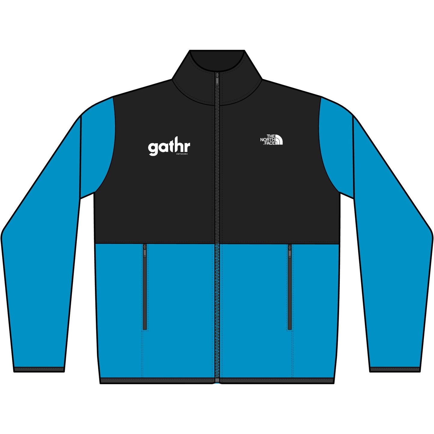Gathr The North Face Glacier Full-Zip Fleece Jacket