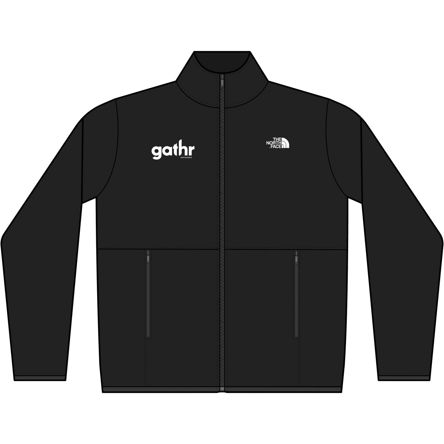 Gathr The North Face Glacier Full-Zip Fleece Jacket