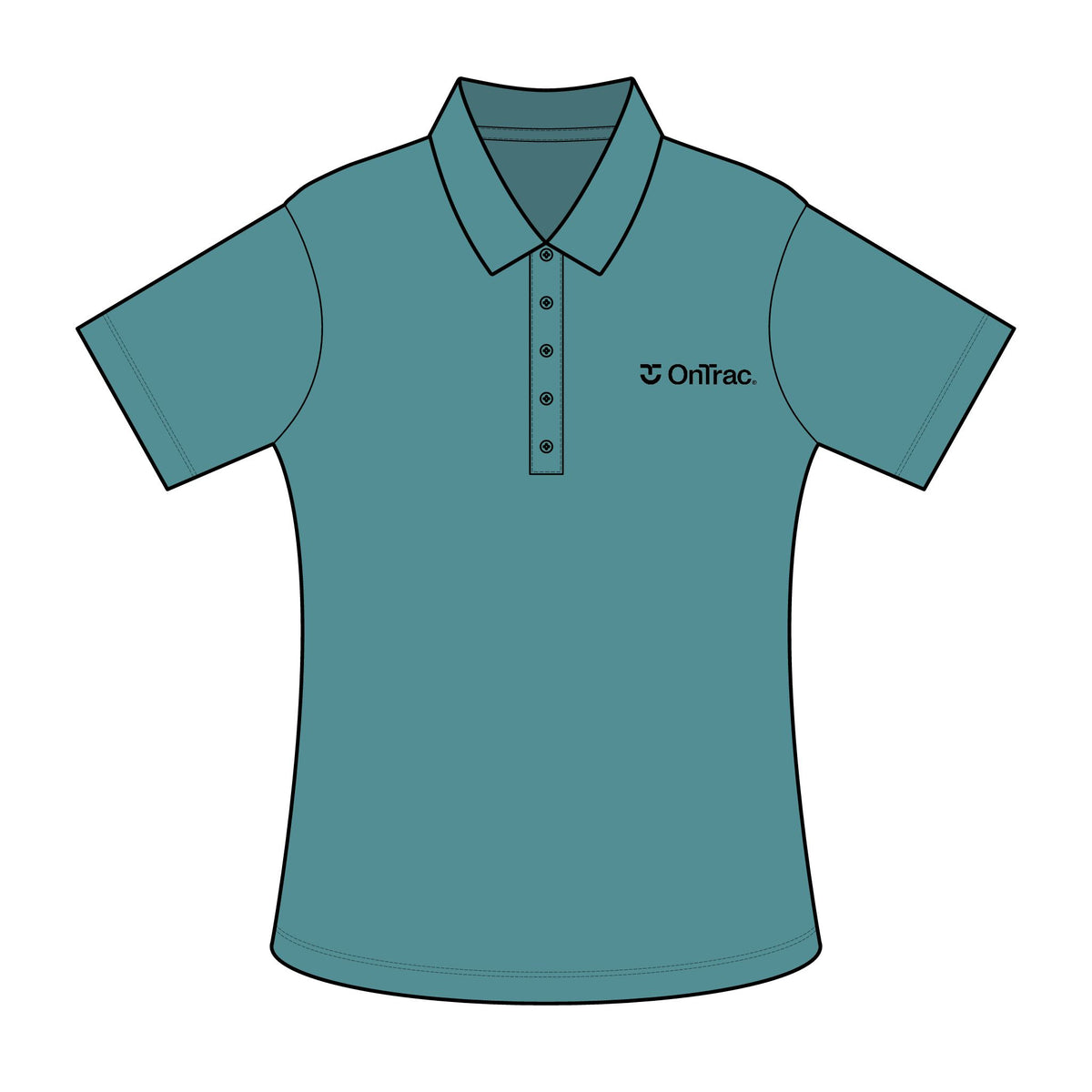 OnTrac Port Authority Ladies Fine Pique Blend Polo