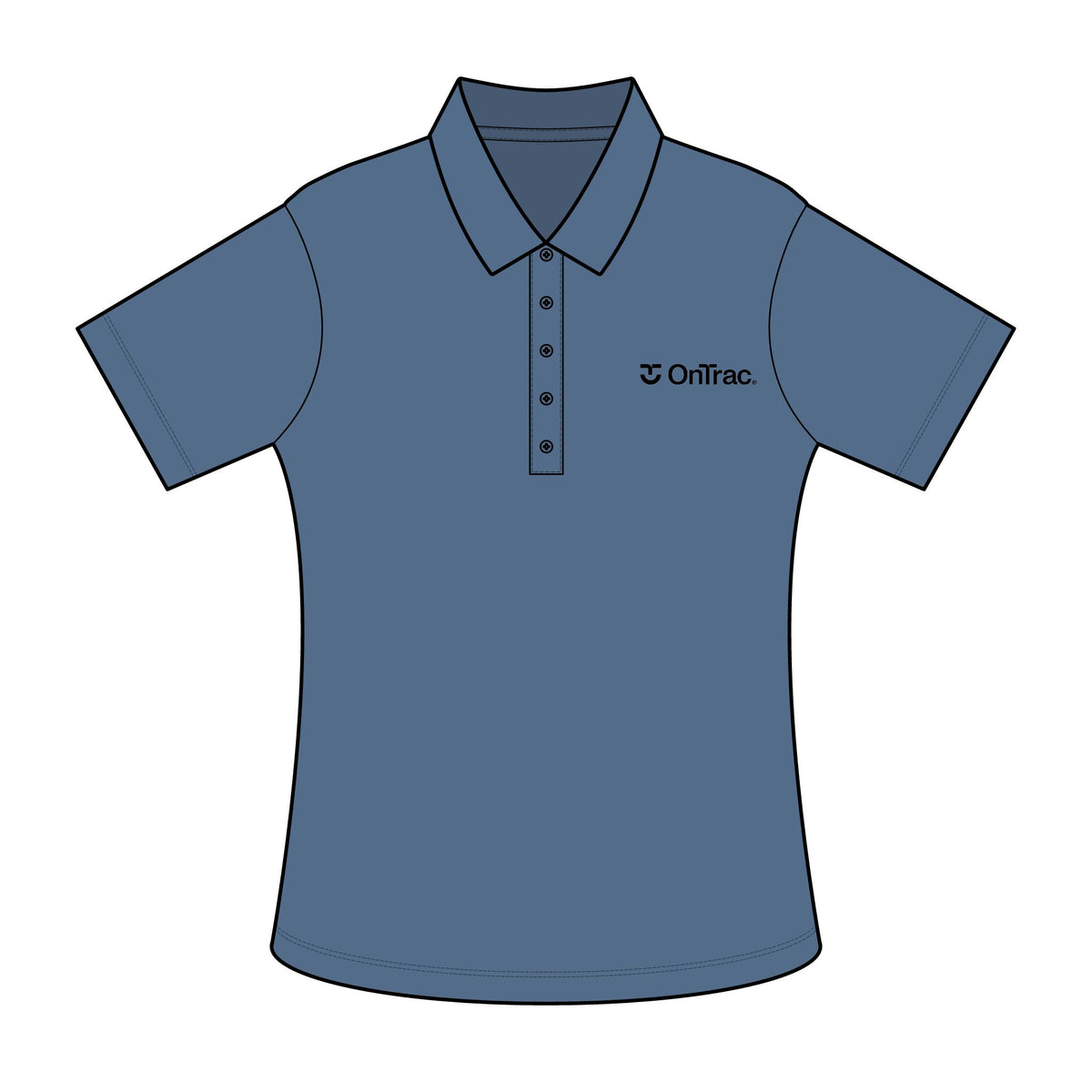 OnTrac Port Authority Ladies Fine Pique Blend Polo