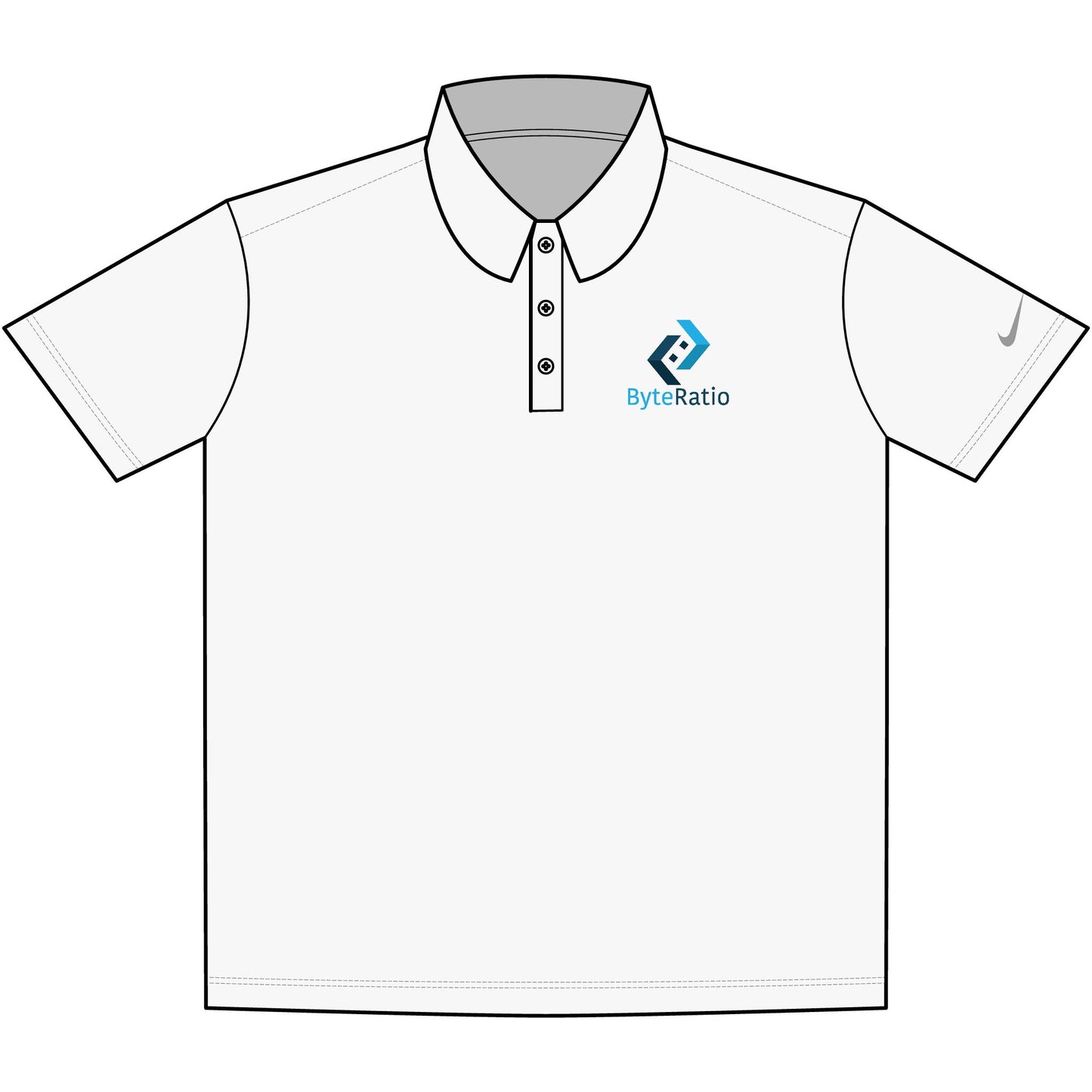 ByteRatio Dri-FIT Vertical Mesh Polo