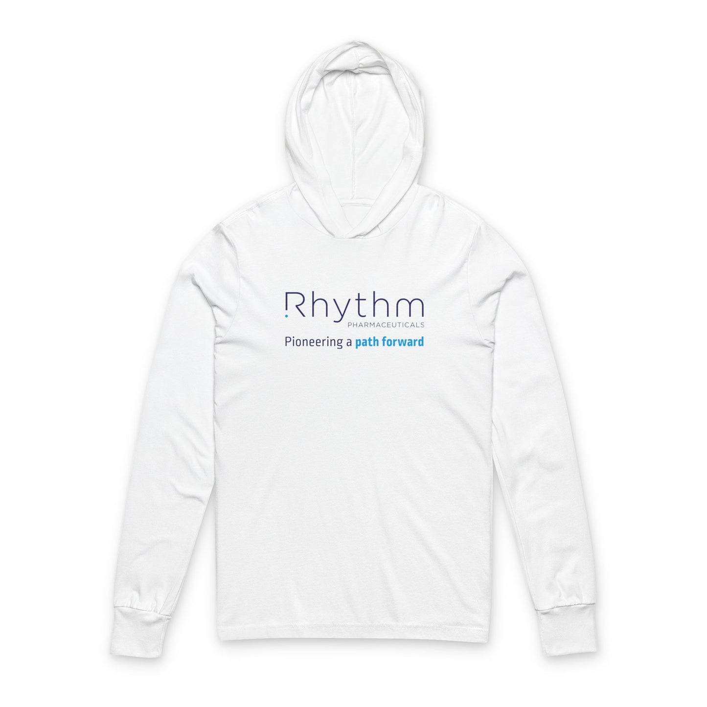 Rhythm Pharmaceutical Unisex Hooded Long Sleeve Tee