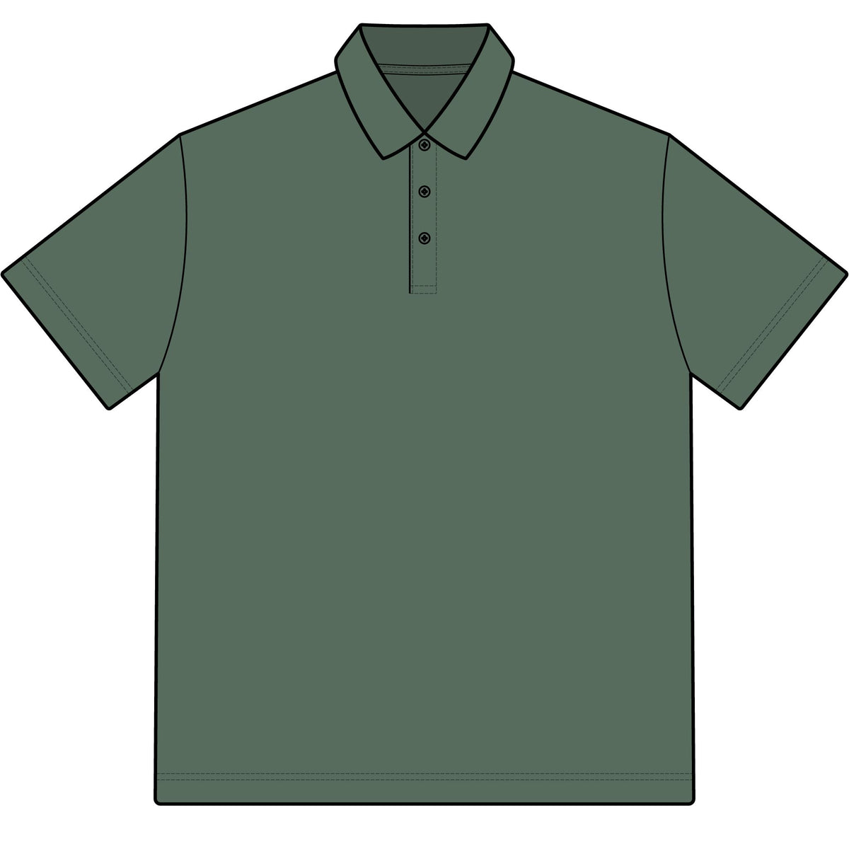 Sample New Era Slub Twist Polo