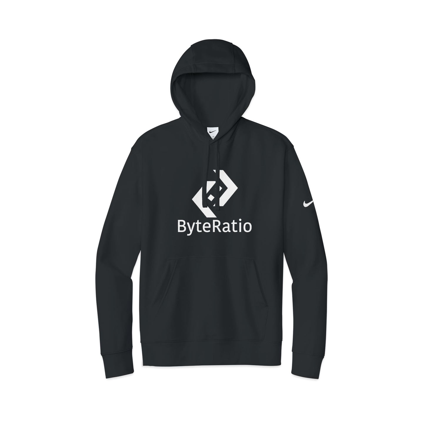 Byte Ratio Nike Club Fleece Sleeve Swoosh Pullover Hoodie