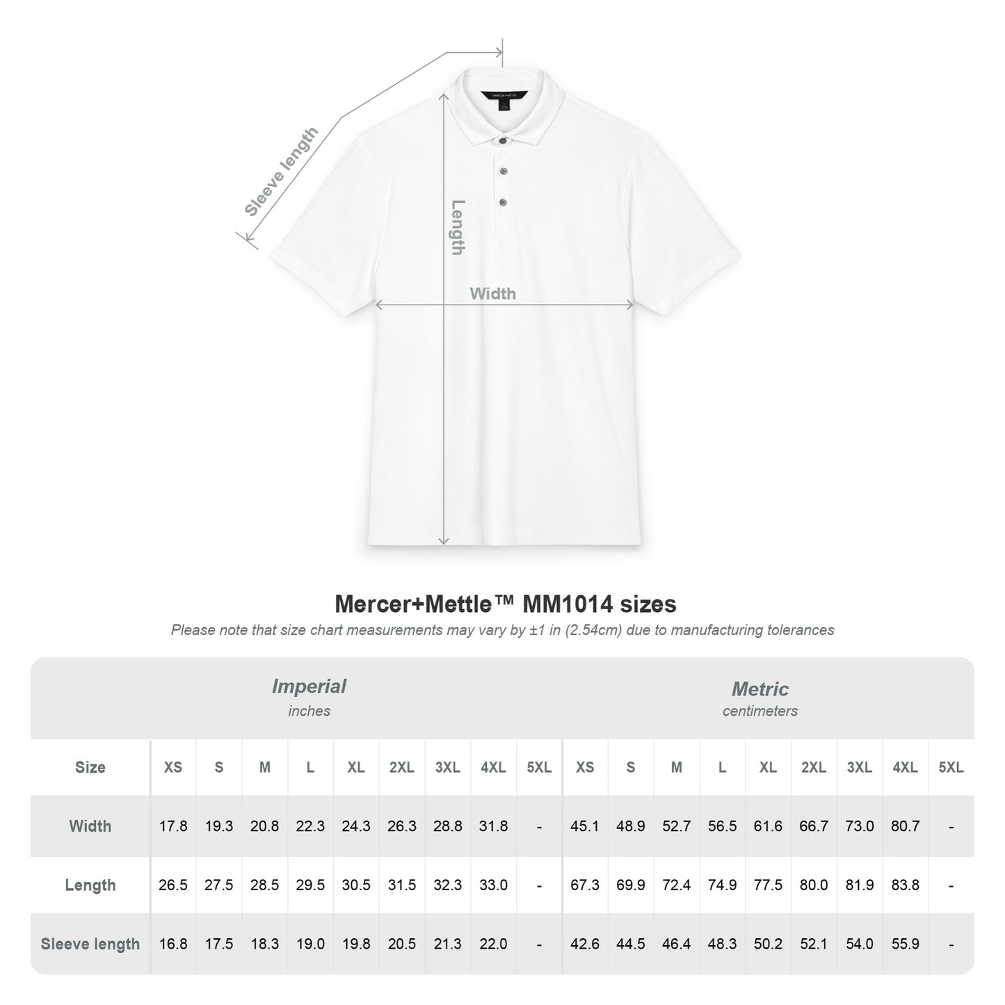 C5MI Mercer+Mettle® Men's Stretch Jersey Polo