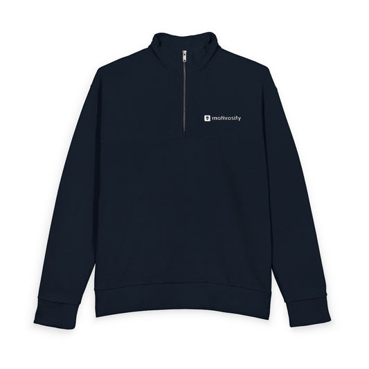 Sample Mercer+Mettle Linear Texture Quarter-Zip