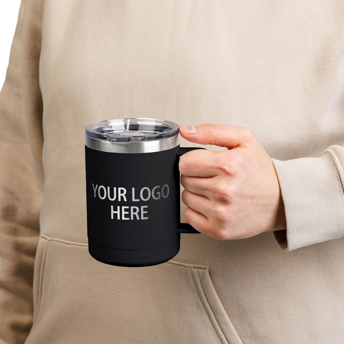 Custom Polar Camel Coffee Mug Tumbler, 15oz