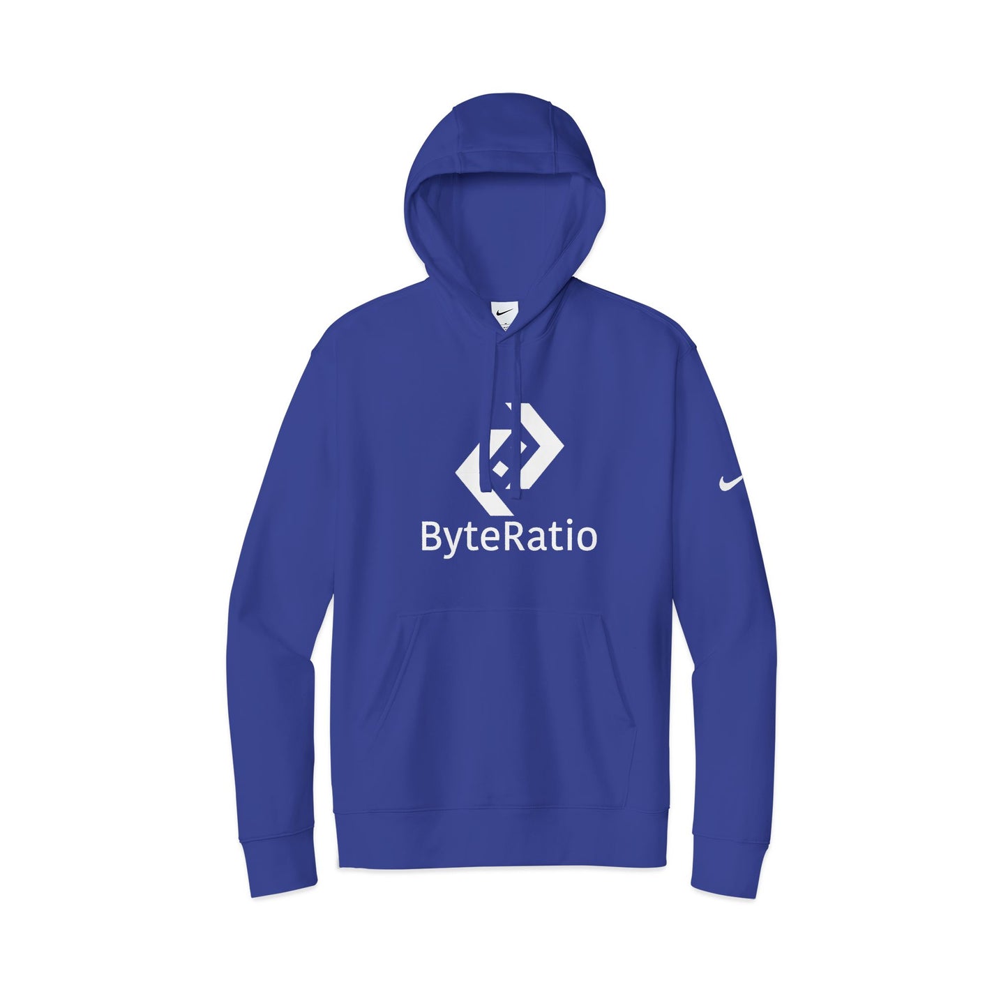 Byte Ratio Nike Club Fleece Sleeve Swoosh Pullover Hoodie