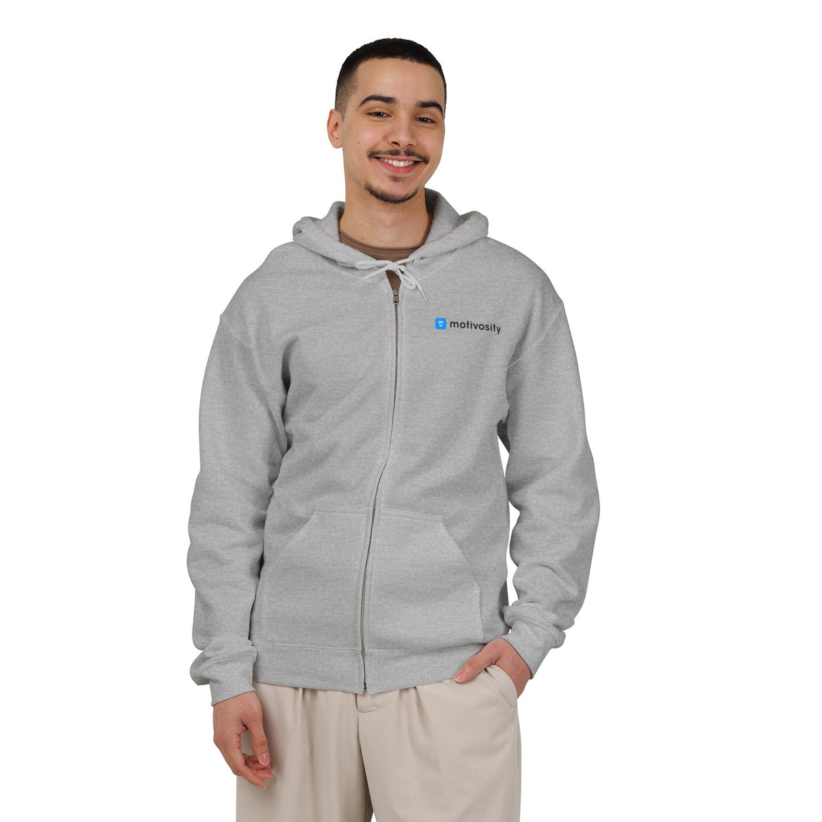 Sample Unisex Heavy Blend Full Zip Hooded Sweatshirt