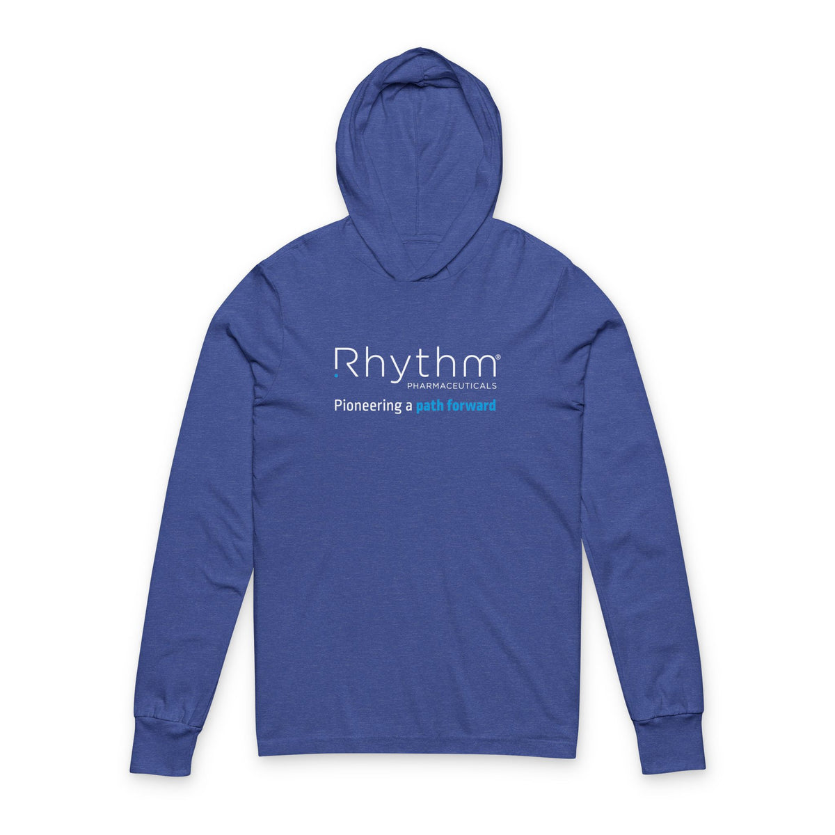 Rhythm Pharmaceutical Unisex Hooded Long Sleeve Tee