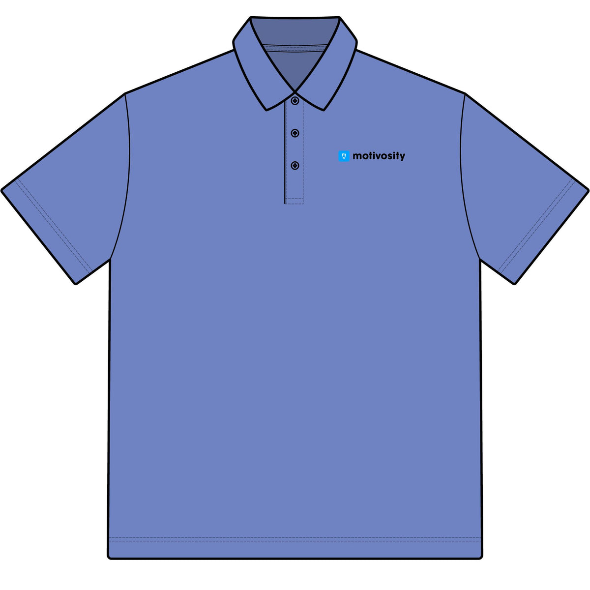Sample Port Authority Heathered Silk Touch Performance Polo