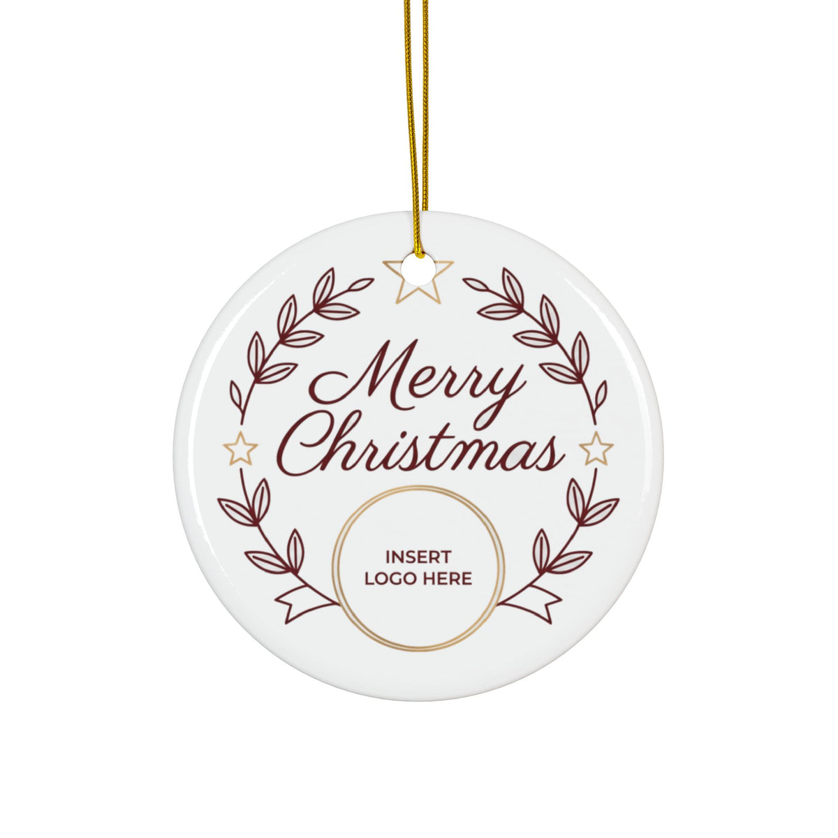 Custom Ceramic Ornaments, 2-Side Print
