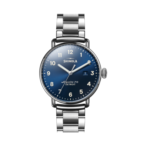 Shinola The Canfield Bracelet Watch 43mm, Stainless Steel - 20018331.png
