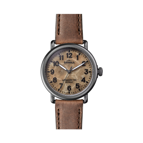 Shinola The Runwell Leather Strap Watch 41mm, British Tan - 20245779.png
