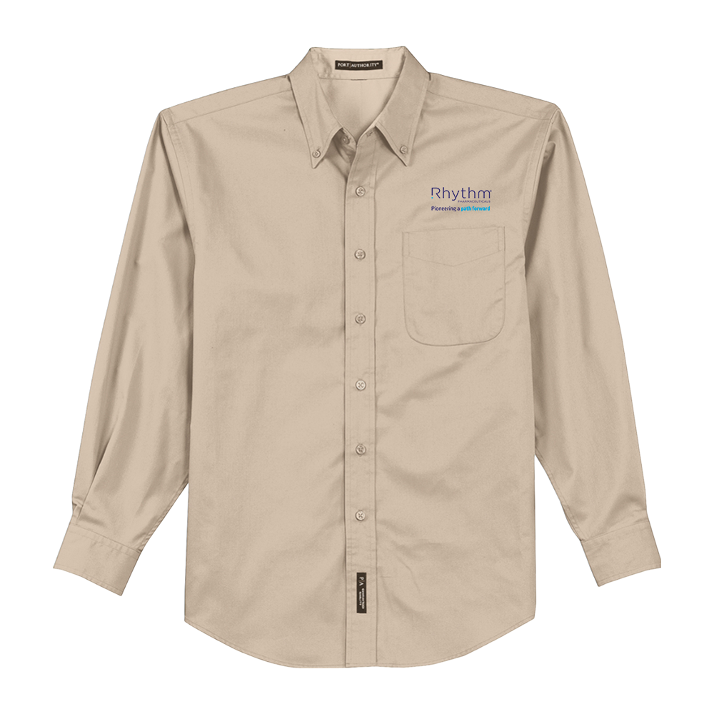 Rhythm Pharmaceutical Port Authority® Women's Long Sleeve Embroidered Shirt