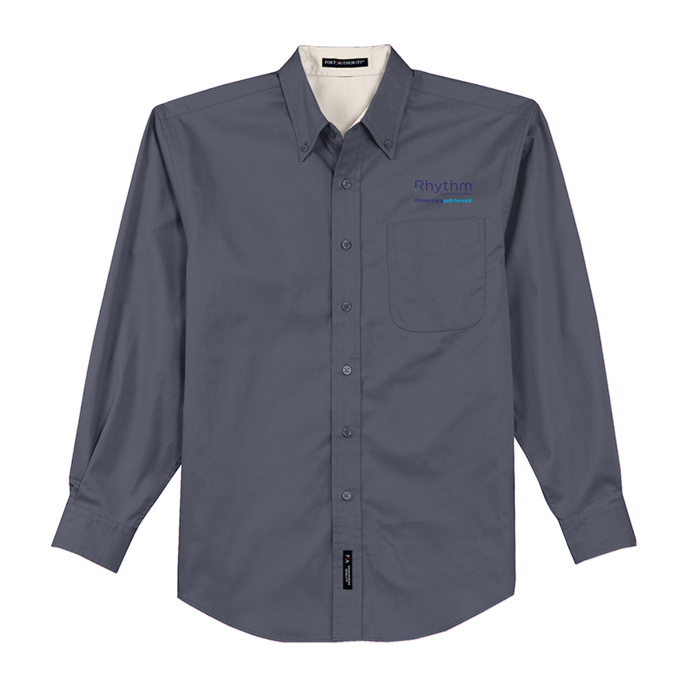 Rhythm Pharmaceutical Port Authority® Women's Long Sleeve Embroidered Shirt
