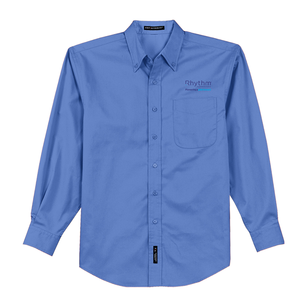 Rhythm Pharmaceutical Port Authority® Women's Long Sleeve Embroidered Shirt
