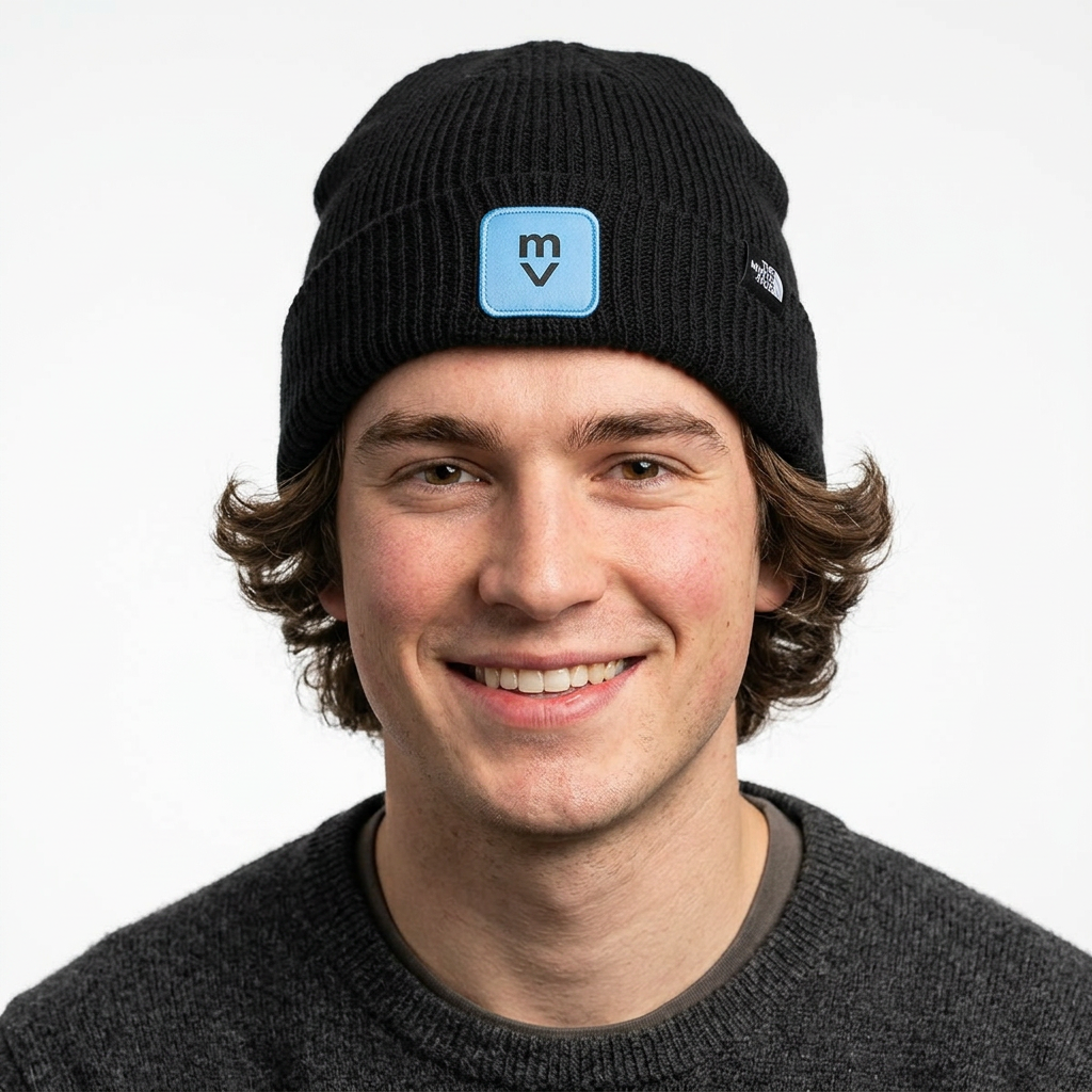 Sample North Face Circular Rib Beanie