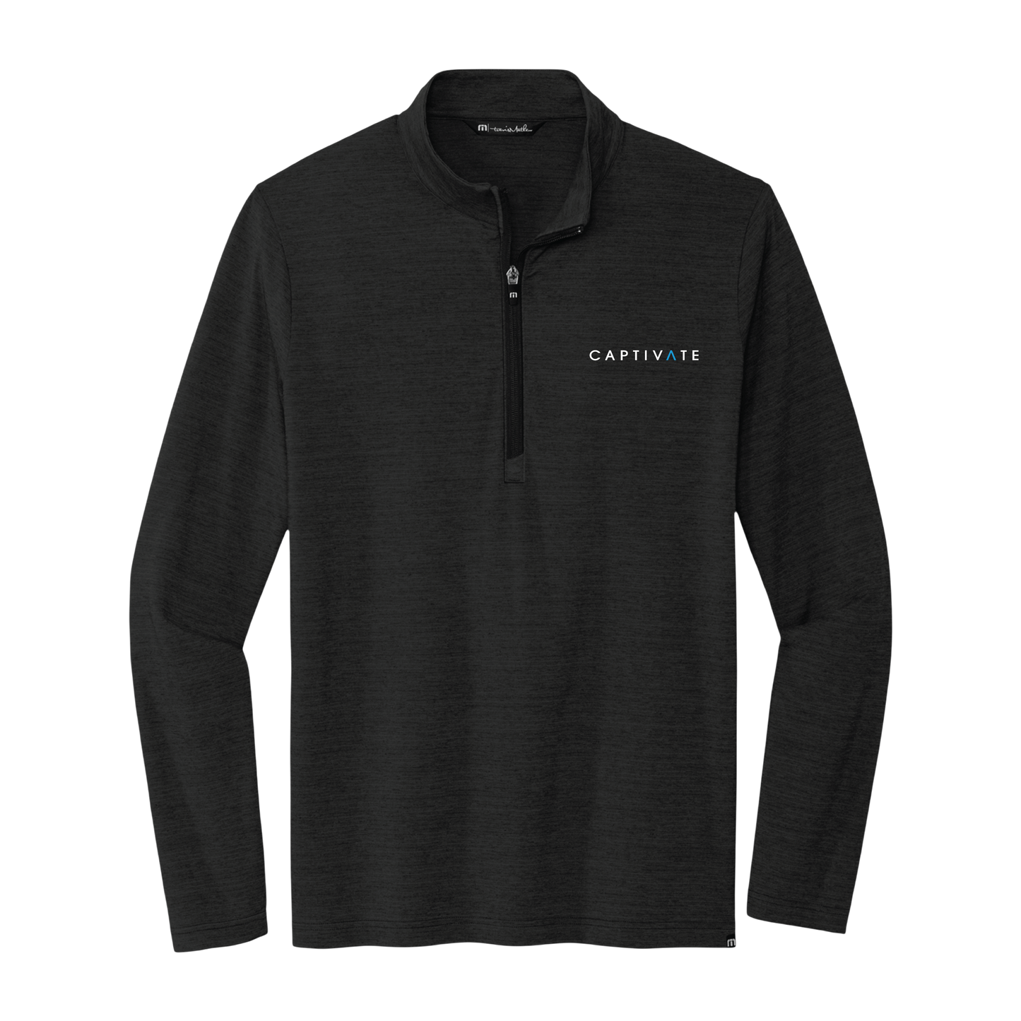 Captivate TravisMathew Men's Embroidered Crestview Quarter-Zip