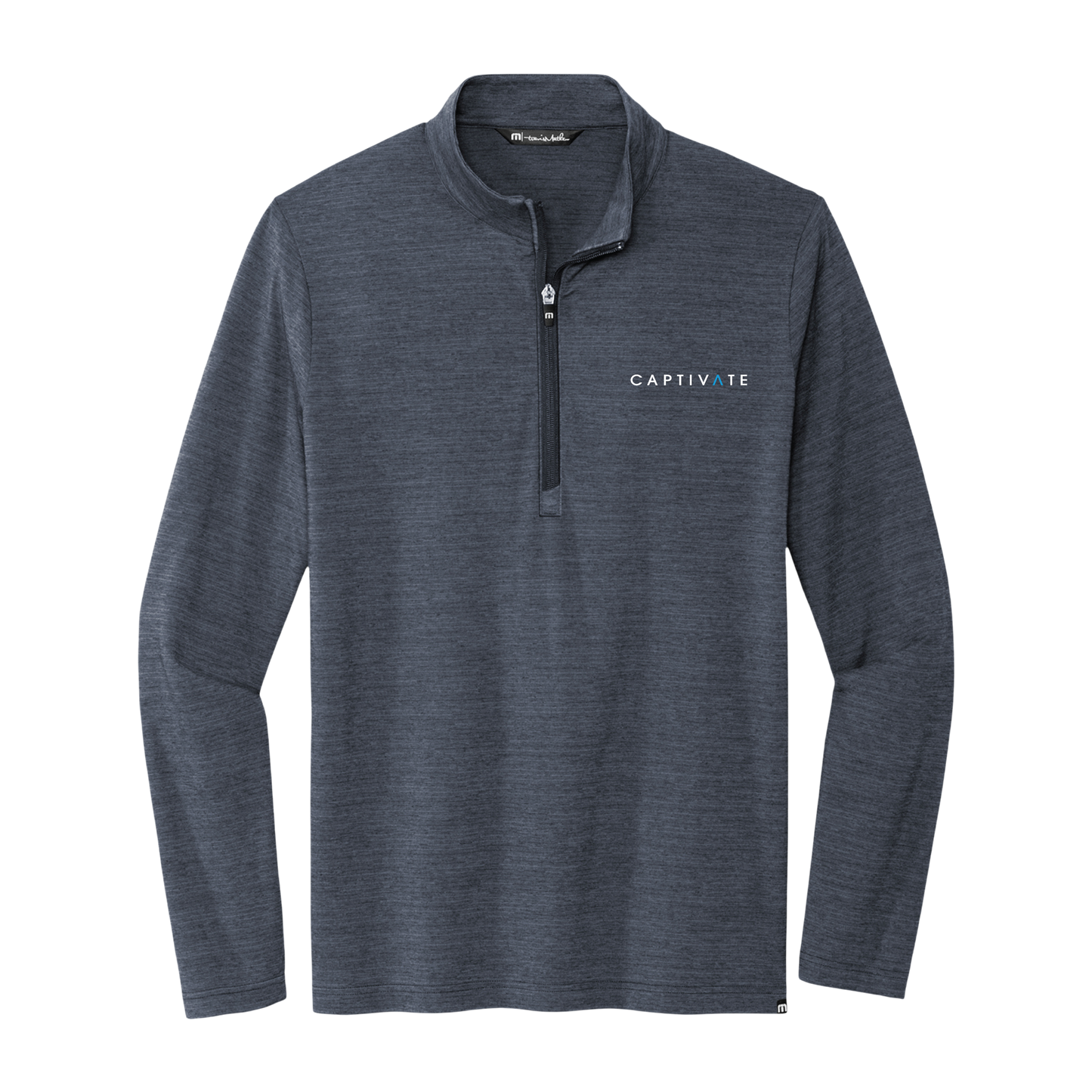 Captivate TravisMathew Men's Embroidered Crestview Quarter-Zip