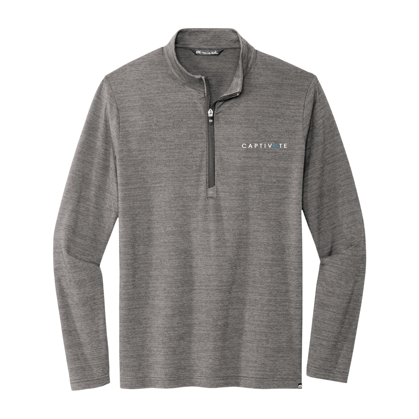 Captivate TravisMathew Men's Embroidered Crestview Quarter-Zip