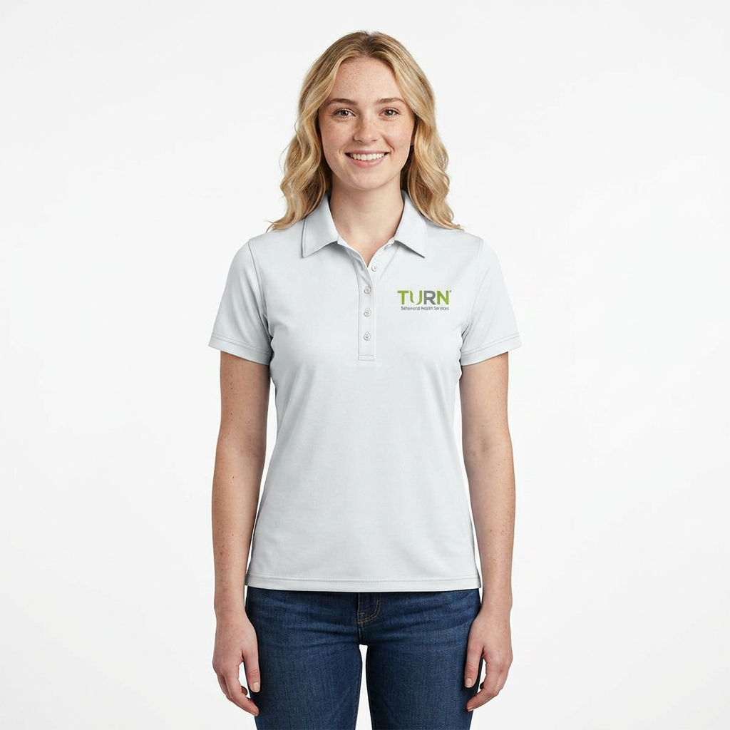 Behavioral Health Services Travis Mathew Ladies Oceanside Solid Polo