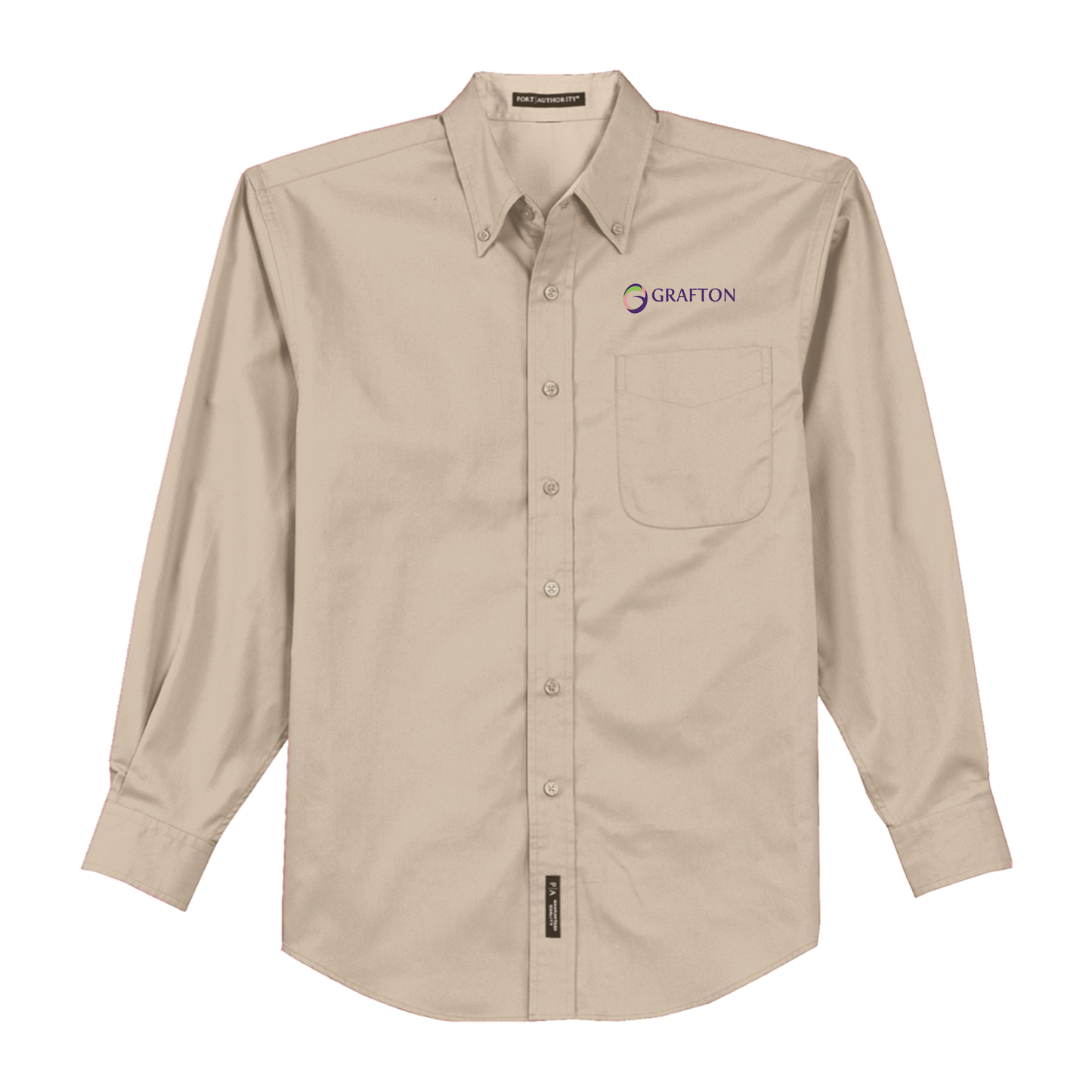 Grafton Port Authority® Unisex Long Sleeve Shirt
