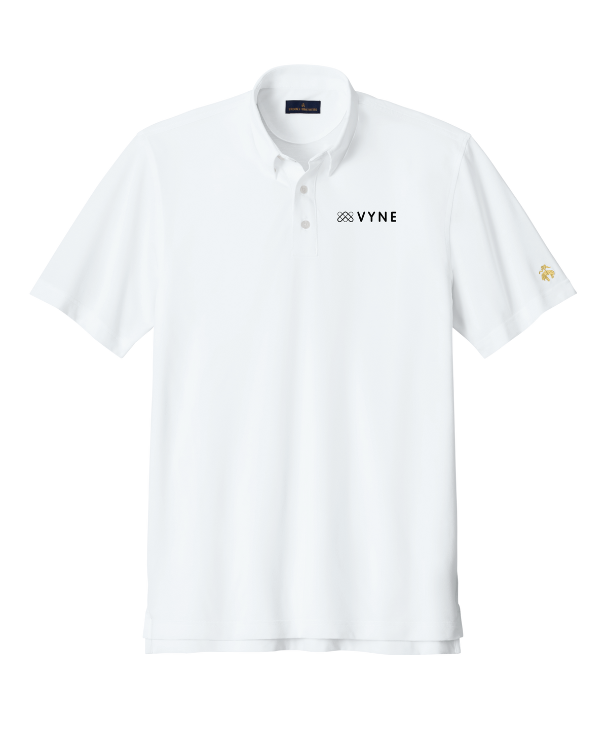 Vyne Men's Brooks Brothers Pinpoint Pique Dress Polo