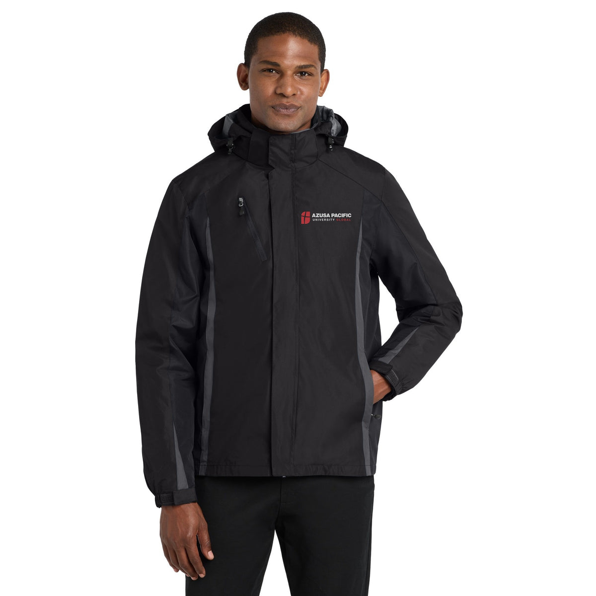 Azusa Pacific University Port Authority Colorblock 3-in-1 Jacket