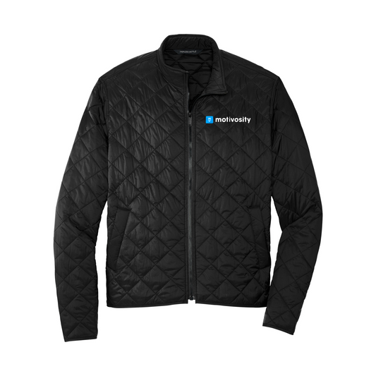 Sample Mercer+Mettle Quilted Full-Zip Jacket