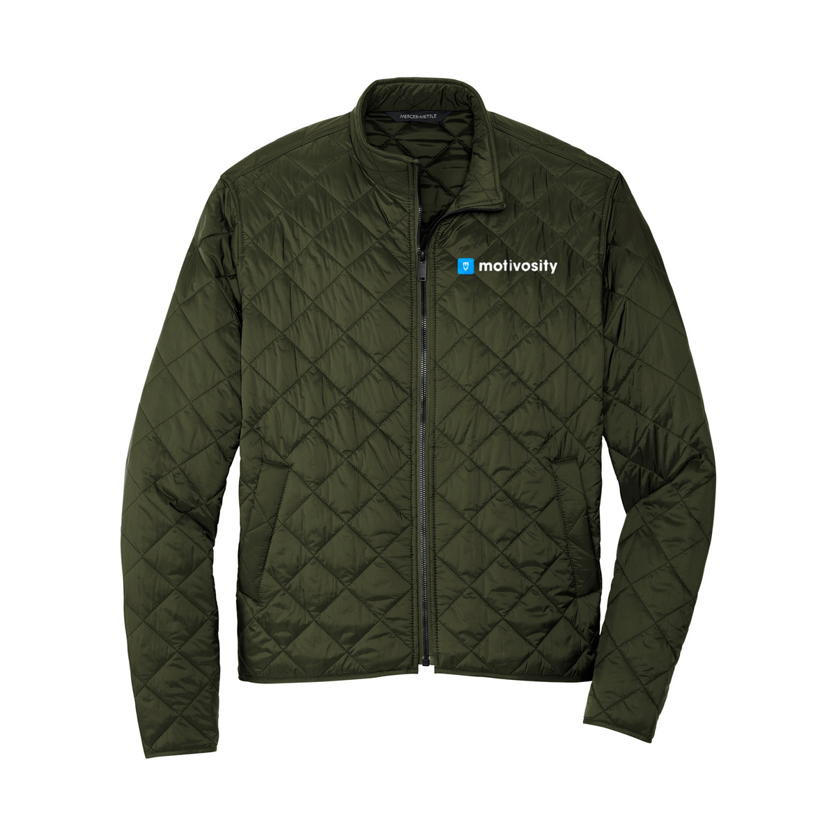 Sample Mercer+Mettle Quilted Full-Zip Jacket
