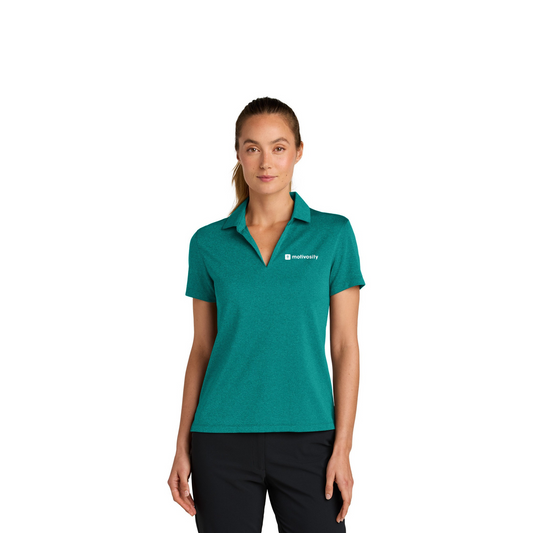 Sample Women's Nike Dri-FIT Smooth Heather Polo