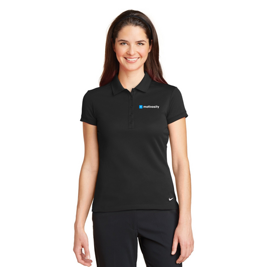 Sample Women's Nike Dri-FIT Solid Icon Pique Modern Fit Polo
