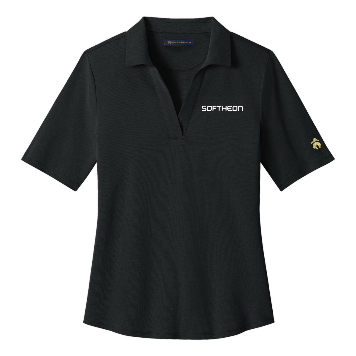 Softheon Women’s Brooks Brothers Pinpoint Pique Dress Polo