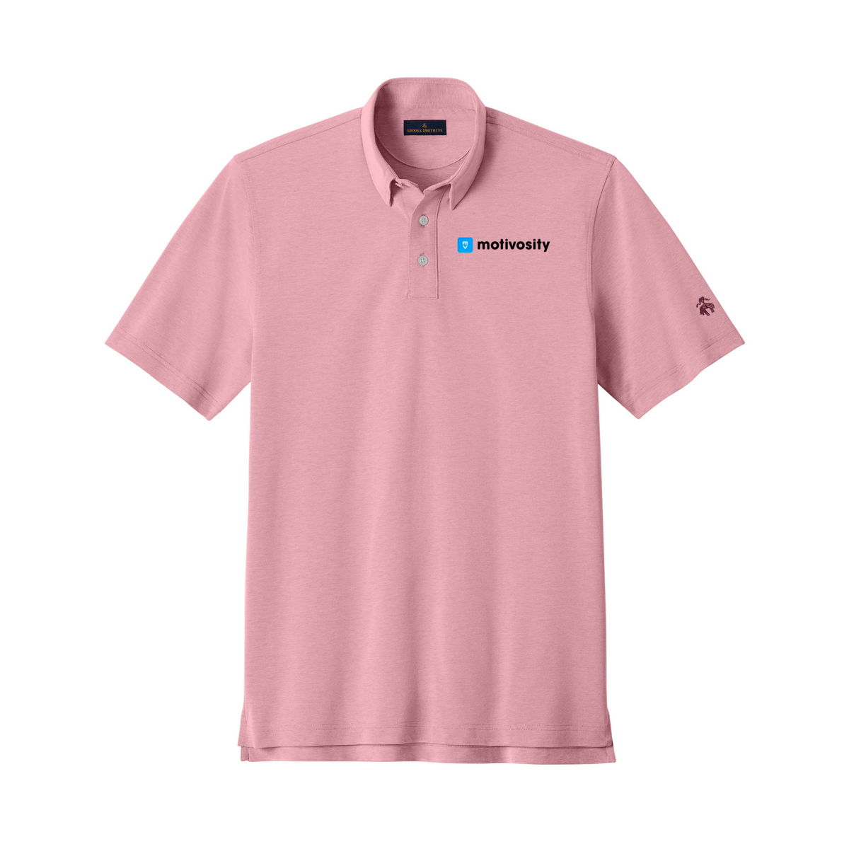 Sample Men's Brooks Brothers Pinpoint Pique Dress Polo