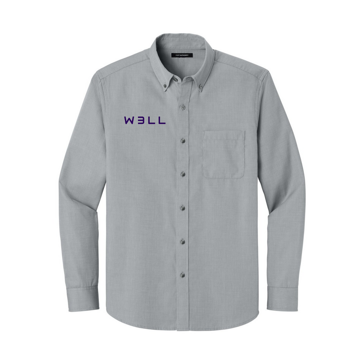 W3LL Long Sleeve Nailhead Dress Shirt