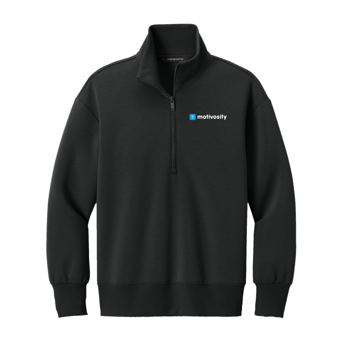 Sample Mercer+Mettle Women’s Soft Spacer Quarter-Zip
