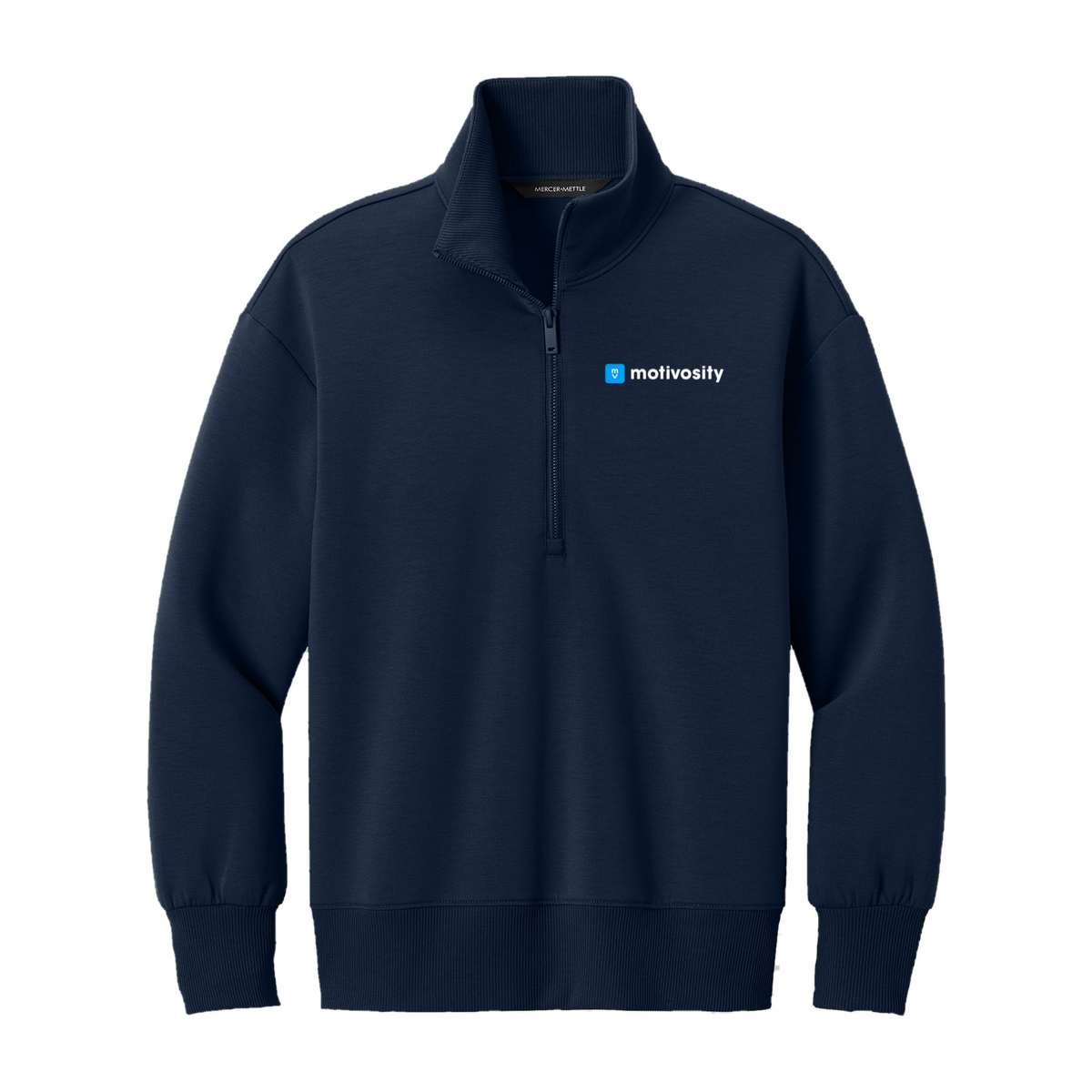 Sample Mercer+Mettle Women’s Soft Spacer Quarter-Zip