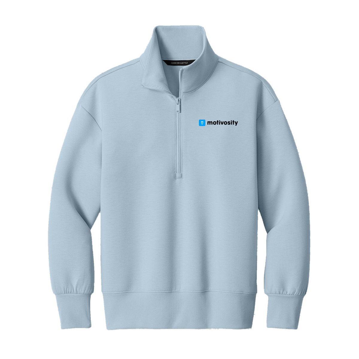 Sample Mercer+Mettle Women’s Soft Spacer Quarter-Zip
