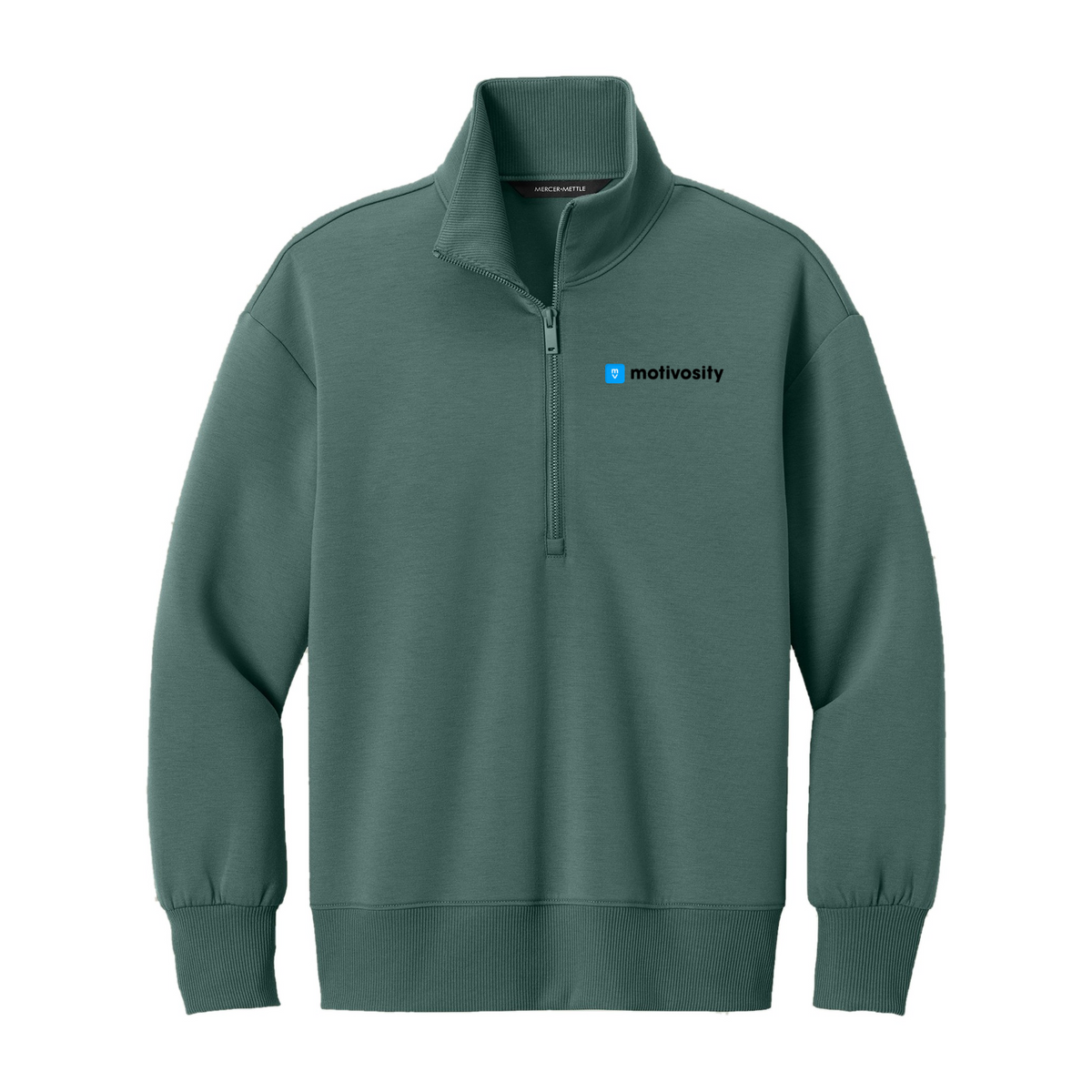 Sample Mercer+Mettle Women’s Soft Spacer Quarter-Zip