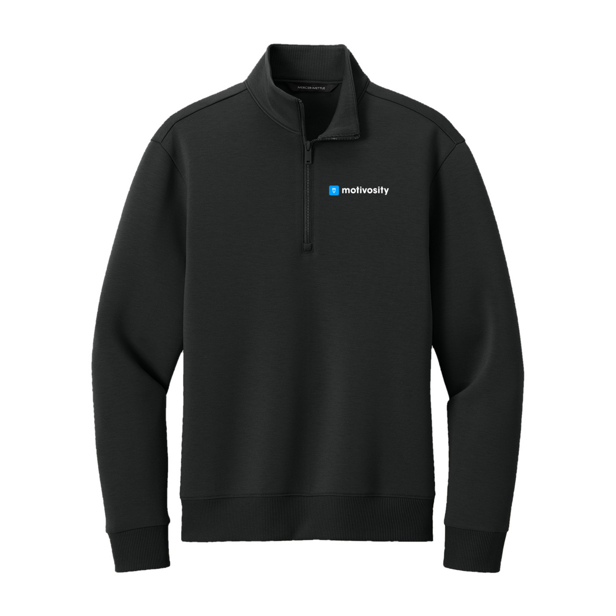 Sample Mercer+Mettle Men's Soft Spacer Quarter-Zip