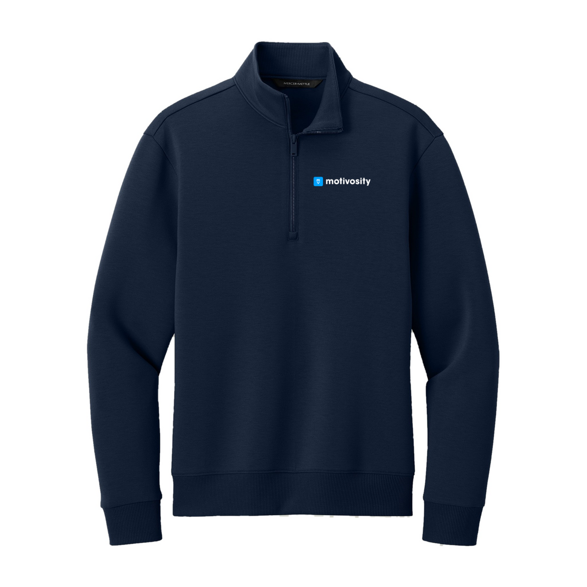 Sample Mercer+Mettle Men's Soft Spacer Quarter-Zip