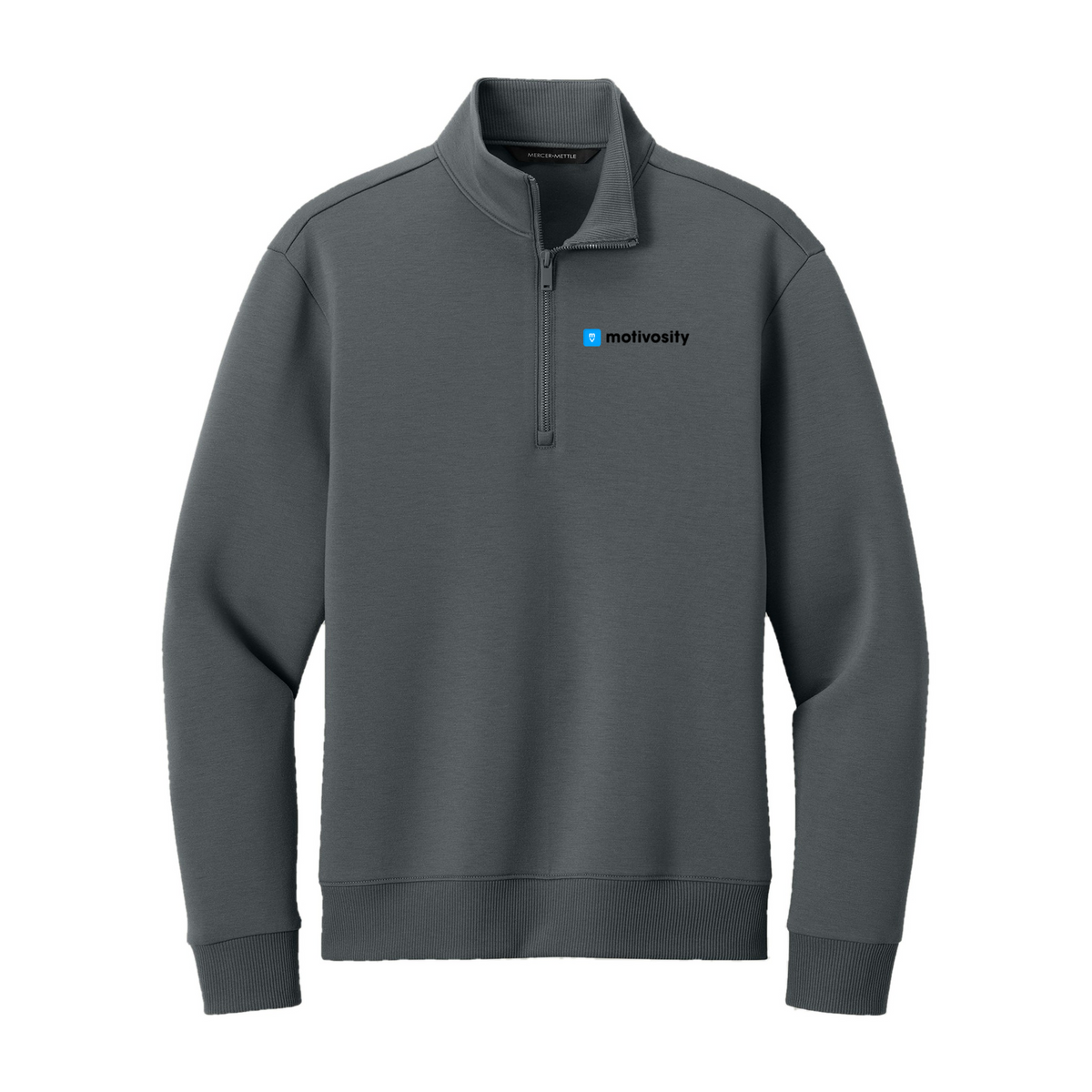 Sample Mercer+Mettle Men's Soft Spacer Quarter-Zip