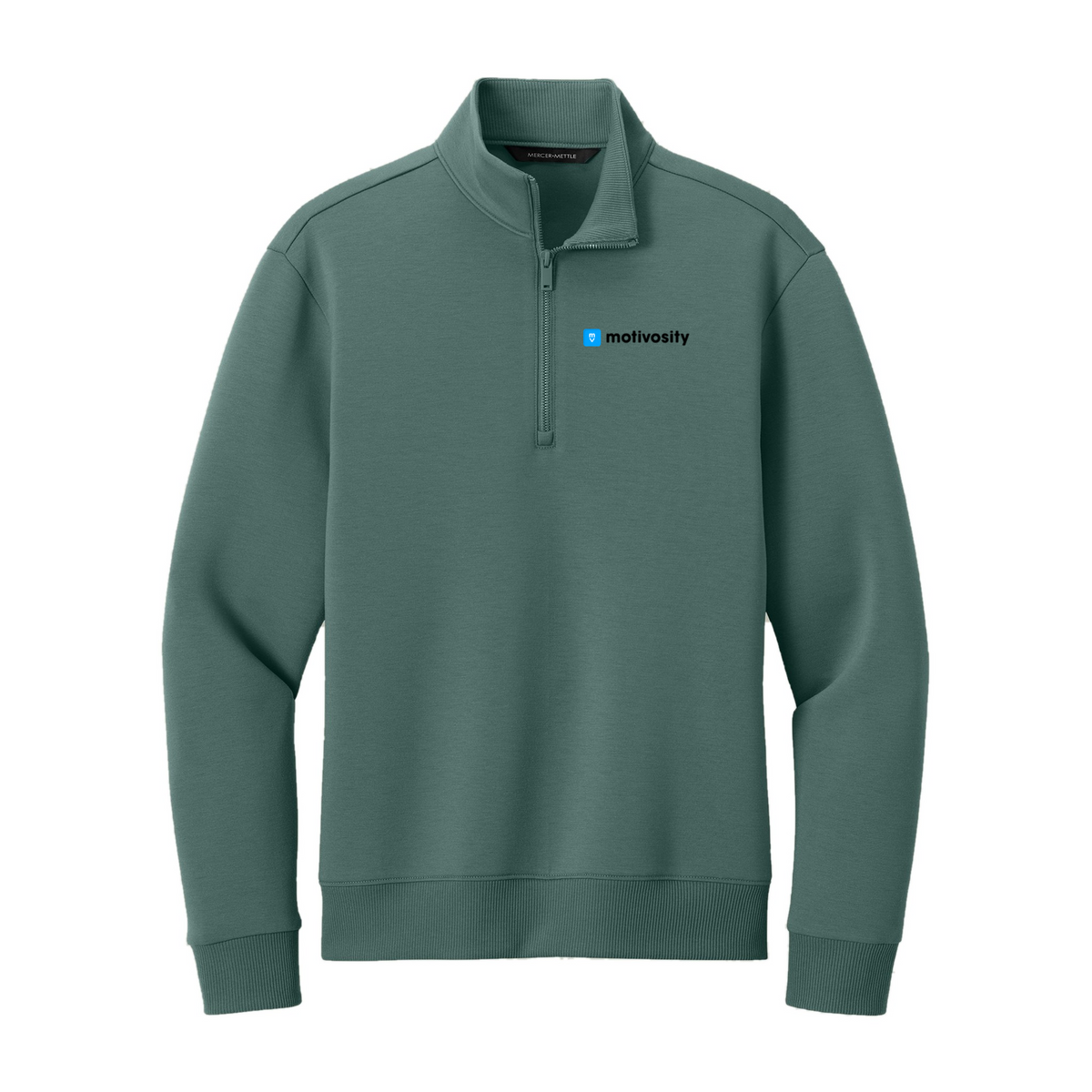 Sample Mercer+Mettle Men's Soft Spacer Quarter-Zip