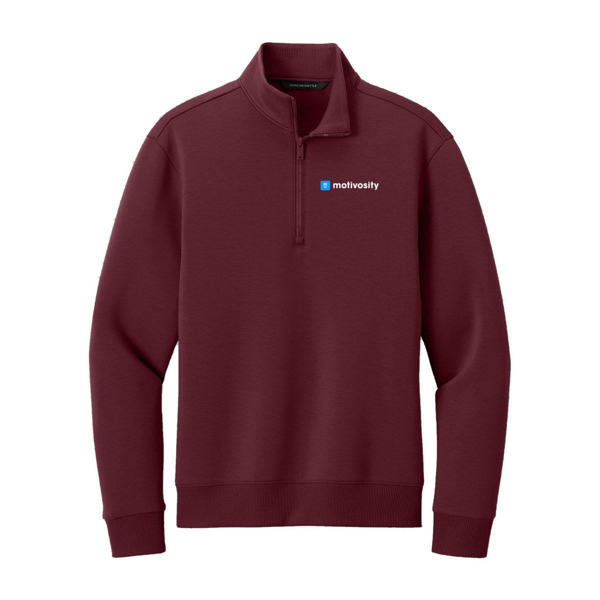 Sample Mercer+Mettle Men's Soft Spacer Quarter-Zip